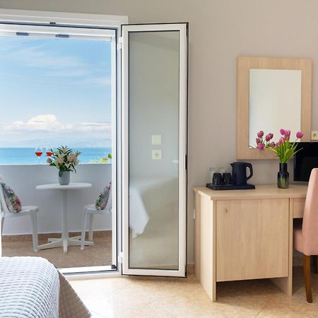 Corfu Aquamarine Aparthotel Notos Bagian luar foto