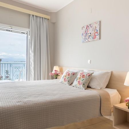 Corfu Aquamarine Aparthotel Notos Bagian luar foto