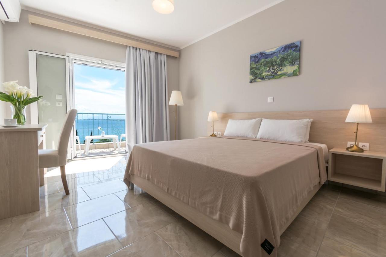 Corfu Aquamarine Aparthotel Notos Bagian luar foto