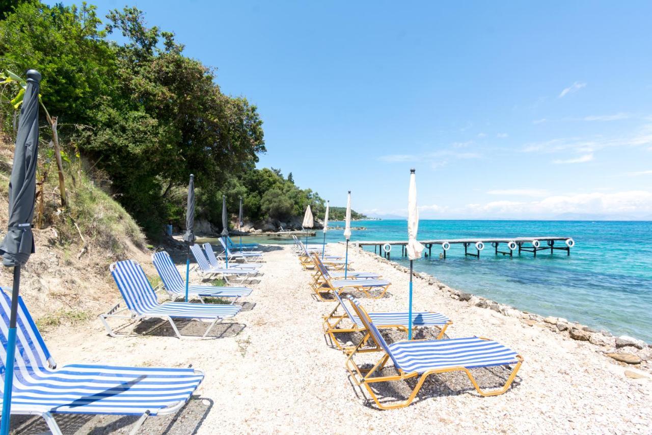 Corfu Aquamarine Aparthotel Notos Bagian luar foto