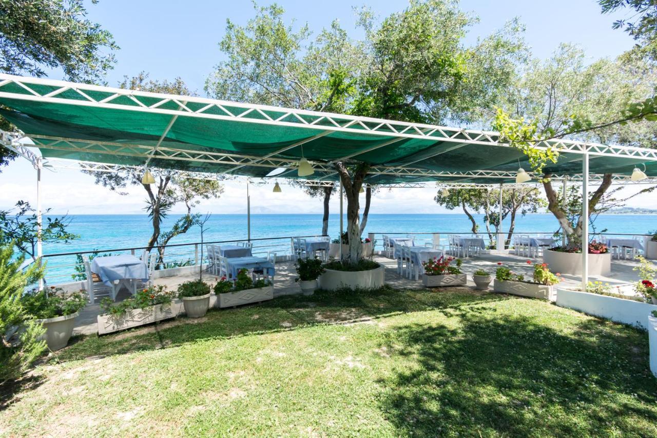 Corfu Aquamarine Aparthotel Notos Bagian luar foto