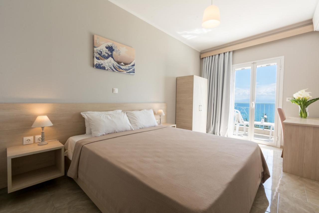 Corfu Aquamarine Aparthotel Notos Bagian luar foto