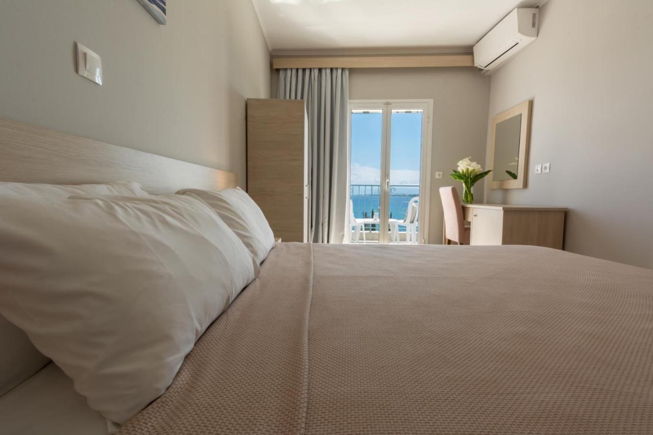 Corfu Aquamarine Aparthotel Notos Bagian luar foto