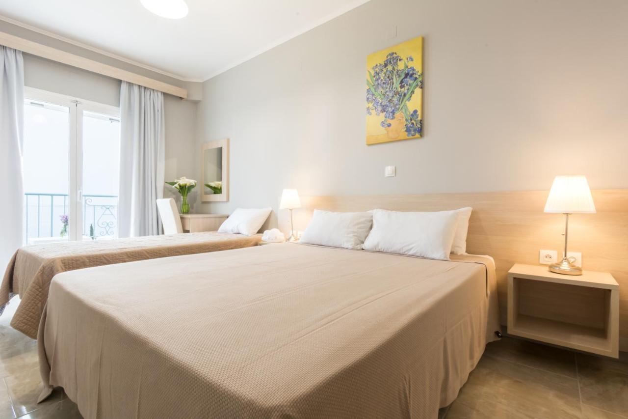 Corfu Aquamarine Aparthotel Notos Bagian luar foto