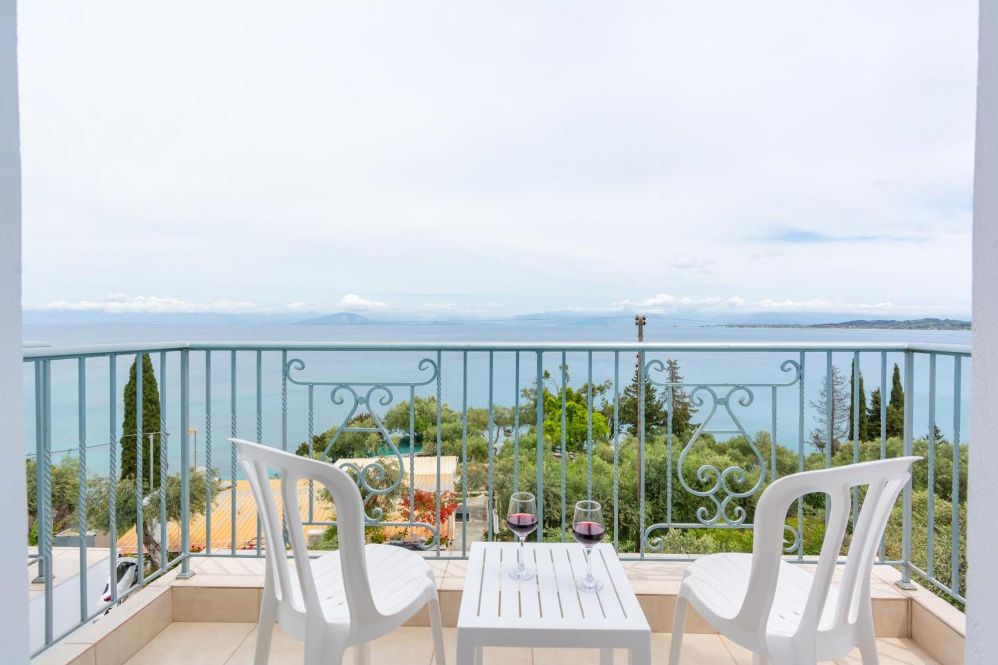 Corfu Aquamarine Aparthotel Notos Ruang foto