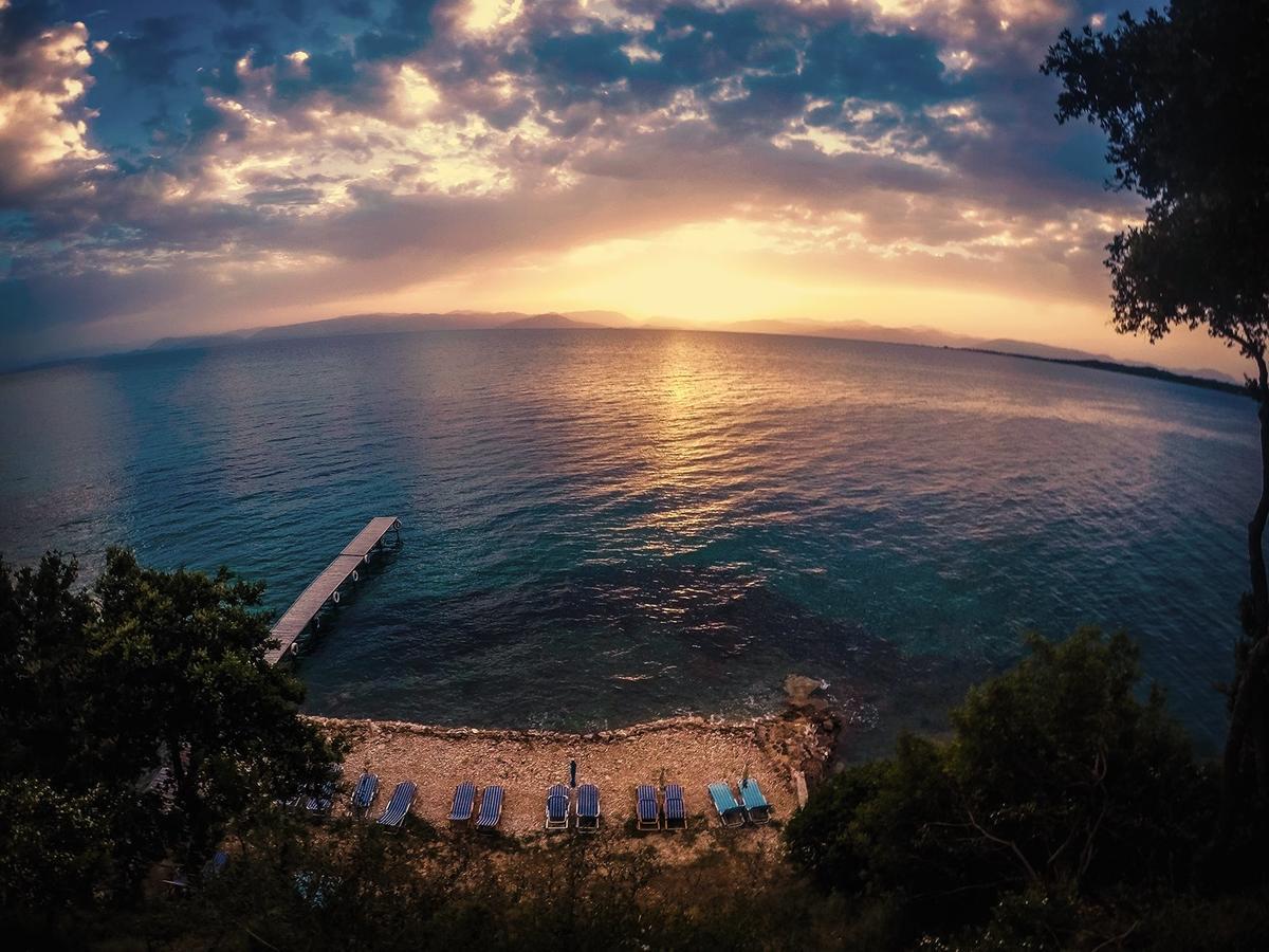 Corfu Aquamarine Aparthotel Notos Bagian luar foto